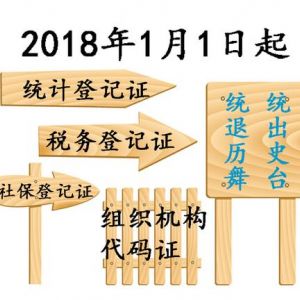 2018五證合一過(guò)渡期將結(jié)束，換照材料流程詳解