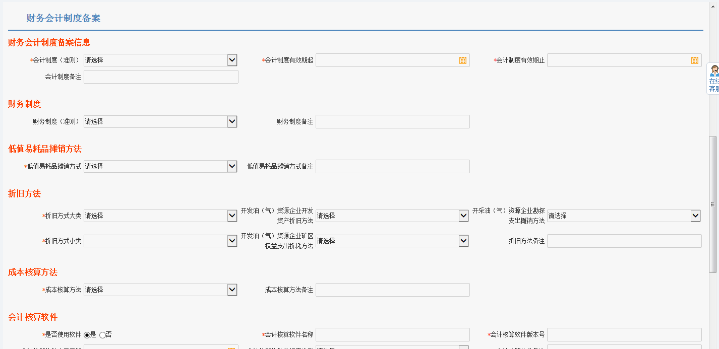 河南省電子稅務局新登記一般納稅人套餐