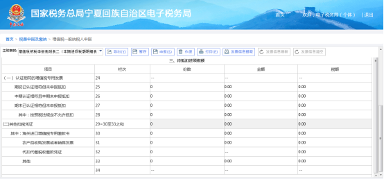 待抵扣進項稅額只允許輔導(dǎo)期一般納稅人和出口退稅企業(yè)填寫