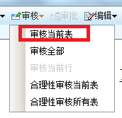 審核當(dāng)前表