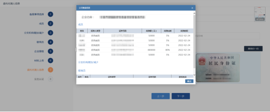 核實(shí)高級管理人員信息