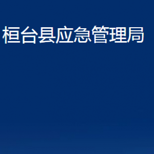 桓臺縣應(yīng)急管理局各部門對外聯(lián)系電話