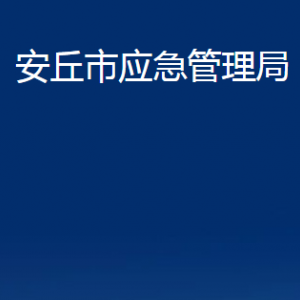 安丘市應急管理局各部門對外聯(lián)系電話