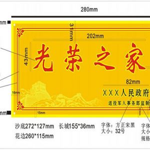 為烈屬、軍屬和 退役軍人等家庭懸掛光榮牌工作實施辦法（全文）