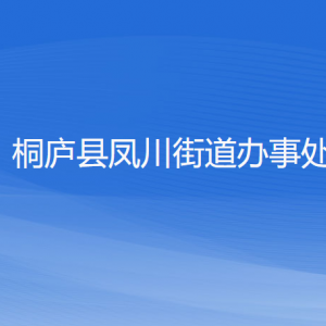 桐廬縣鳳川街道辦事處各部門負責人和聯(lián)系電話