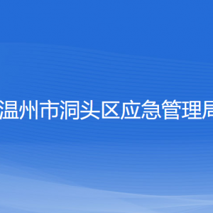 溫州市洞頭區(qū)應急管理局各部門負責人和聯系電話