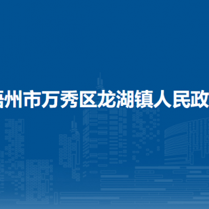 梧州市萬秀區(qū)龍湖鎮(zhèn)政府各職能部門辦公地址及聯(lián)系電話