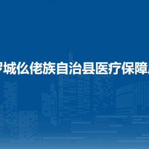 羅城仫佬族自治縣醫(yī)療保障局各部門職責(zé)及聯(lián)系電話