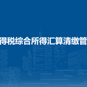 個人所得稅綜合所得匯算清繳管理辦法（全文）