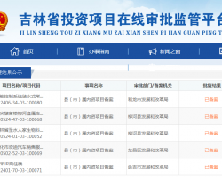 吉林省投資項(xiàng)目在線(xiàn)審批監(jiān)管平臺(tái)辦事大廳入口