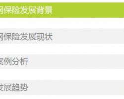 2019年中國互聯網保險行業(yè)研究報告