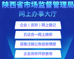 陜西省市場監(jiān)督管理局網(wǎng)上辦事大廳入口默認(rèn)相冊