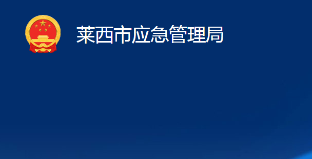 萊西市應急管理局