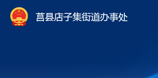 莒縣店子集街道辦事處