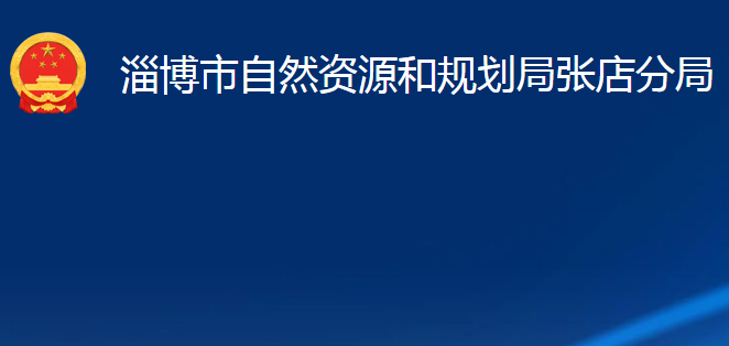 淄博市自然資源和規(guī)劃局張店分局