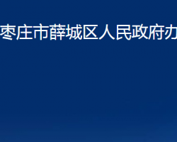 棗莊市薛城區(qū)人民政府辦公室