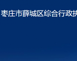 棗莊市薛城區(qū)綜合行政執(zhí)法