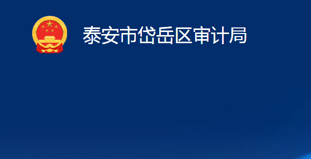 泰安市岱岳區(qū)審計局