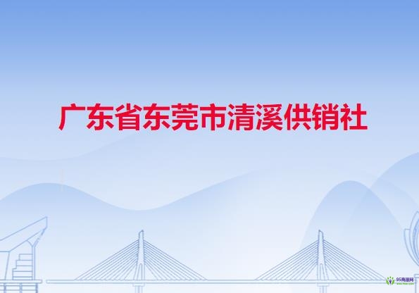 廣東省東莞市清溪供銷社