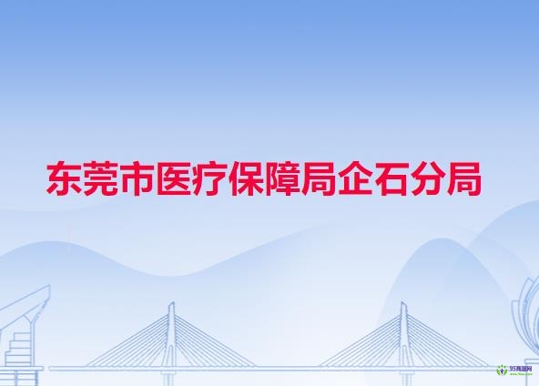 東莞市醫(yī)療保障局企石分局