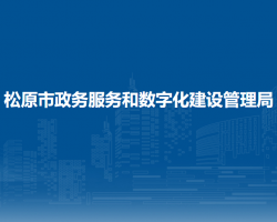 松原市政務服務和數字化建設管理局