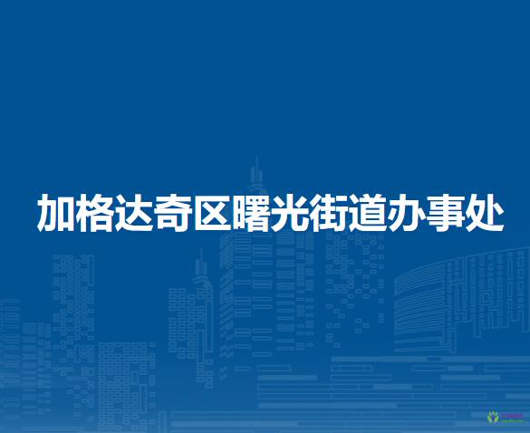 大興安嶺地區(qū)加格達奇區(qū)曙光街道辦事處