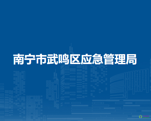 南寧市武鳴區(qū)應(yīng)急管理局