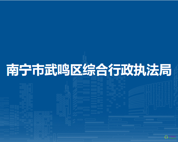 南寧市武鳴區(qū)綜合行政執(zhí)法局